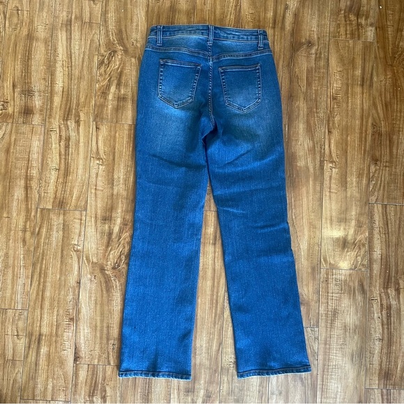 DAILY THREAD Women’s Petite Blue Straight Fit High Rise Size 4P - Picture 8 of 11